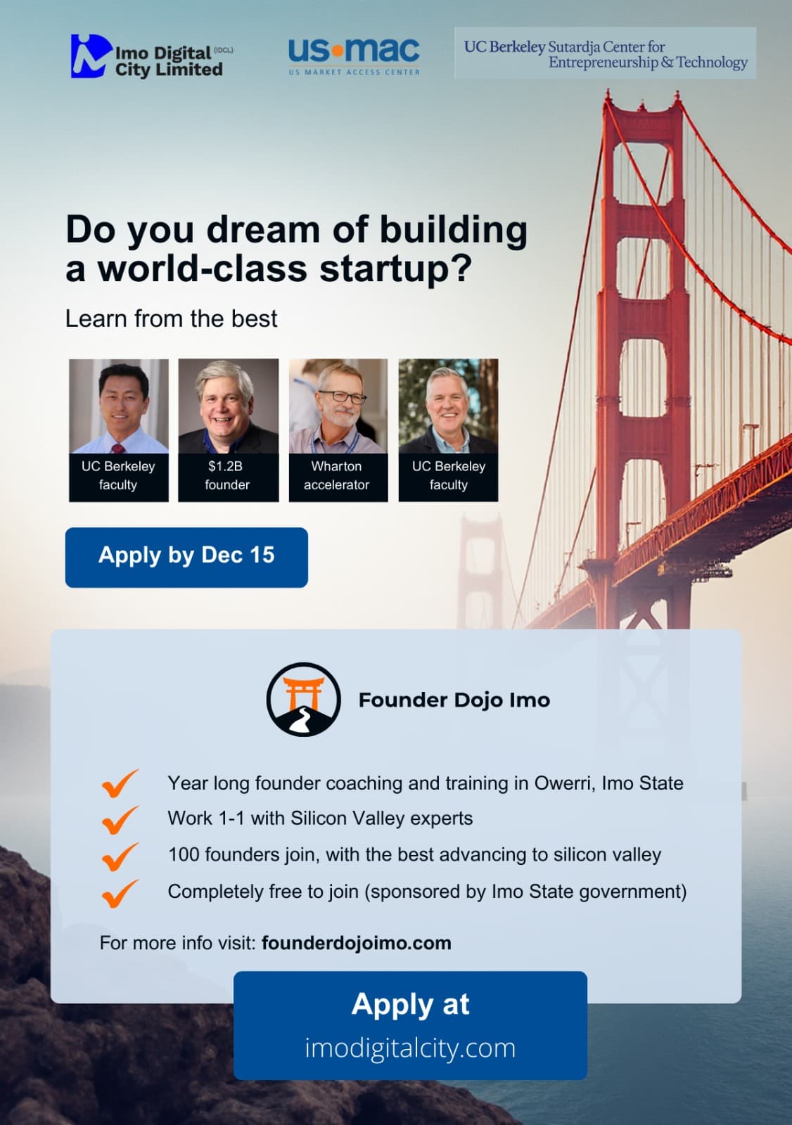 Imo Moves to Shape Global-Ready Innovators Through Founders Development Programme partnership