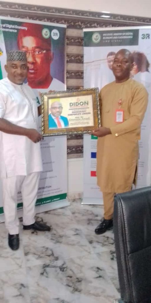 Didon Integrated Agency Awards Dr. Chimezie Amadi, the Best Commissioner In Imo State